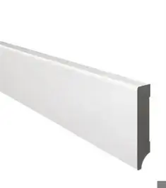 MDF 18x90x4880 mm plint gegrond V313