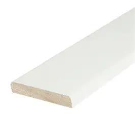 Hardhout 12x68x4900 mm platstuk gegrond recht type E