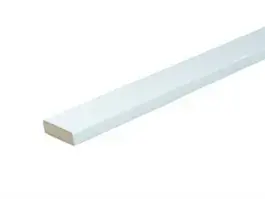 MDF 12x45x4880 mm platstuk gegrond V313 model E recht