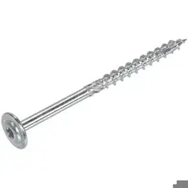 6.0x160/60 Houtbouwschroef TK Verzinkt Torx Dynaplus doos a 50 stuks