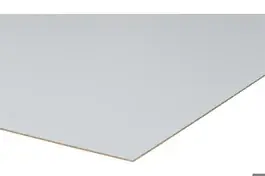 Hardboard 3,2x1220 mm wit gespoten