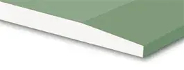 Gipsplaat 9.5x2600x600 mm Watervast met ronde kant