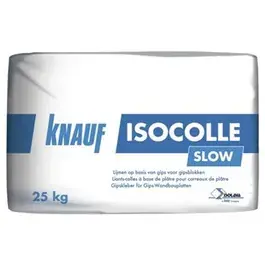 Knauf Gipsblokkenlijm Isocolle Slow zak a 20 kg.