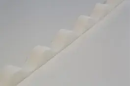 Schuimgolfprofiel Wit voor 76/18 lengte 100cm