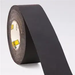 Morgo Airseal Black tape 60mm UV FR stabiel rol a 25 meter