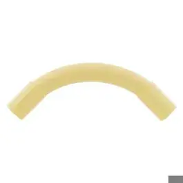 PVC bocht 5/8" (16mm) Geel set a 2 stuks