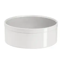 Eindkap om de buis Wit 40mm verlijmen