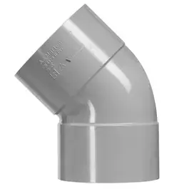 Bocht 45° DW 50mm 2x Lijmmof
