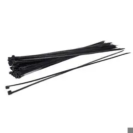 Kabelbandje Zwart 540x7.6mm zak a 100stuks