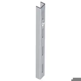 100cm Rail enkel wit Y05656