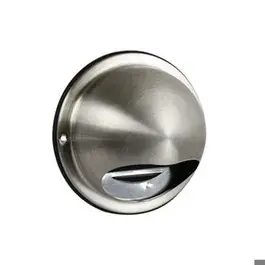Buitenrooster bol RVS 125mm diameter artnr. 62600211