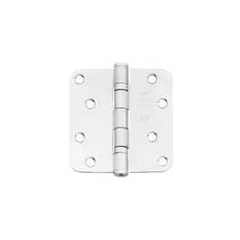 Indoor RVS kogellager scharnier 89x89 afgerond