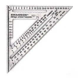 Swanson Metric Speed Square 25cm