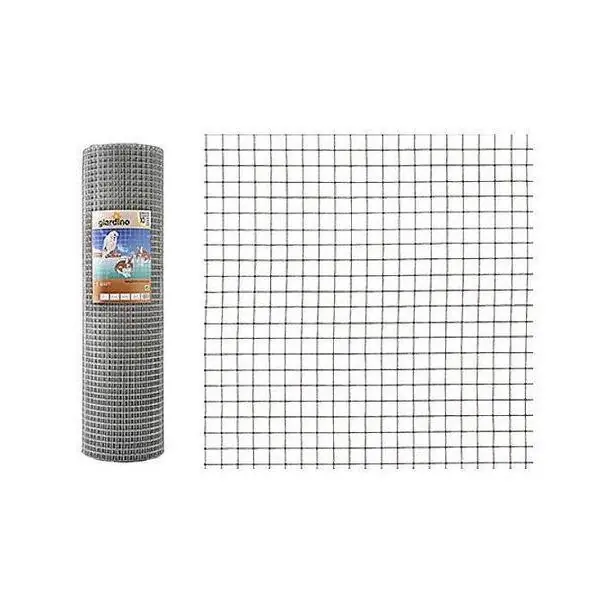 Giardino gelast gaas verzinkt 12.7 x 0.8mm x 101cm x 10 meter