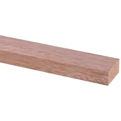 Schaaflat hardhout 21x44mm 210cm