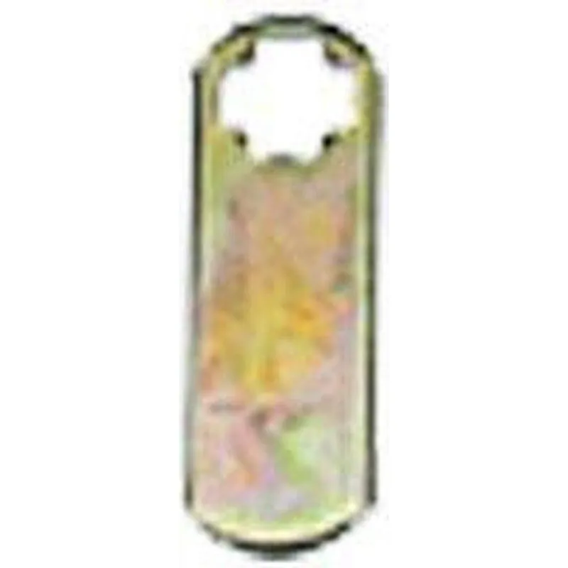 L&F sluitlip 7310038 lang vlak