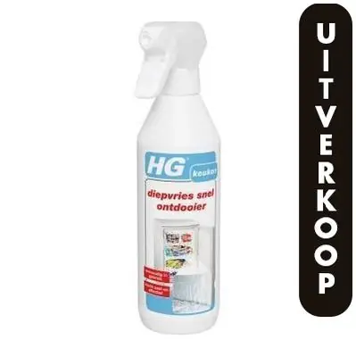 HG diepvries snel ontdooier 500 ml.