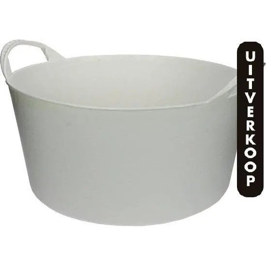 Kuip wit flexibel 10 ltr.