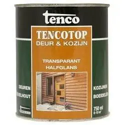 Tenco Top transparant redwood 250 ml.