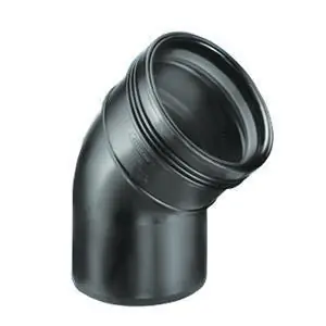 WAFX PP BOCHT 45GR 90 M/S ZWRT
