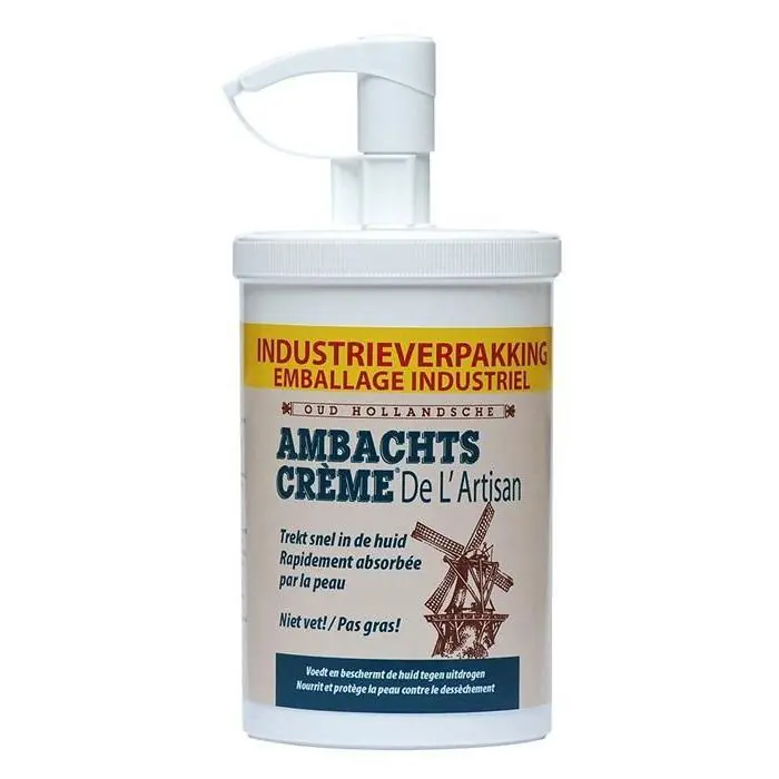 Ambachtscreme pomp 1 liter