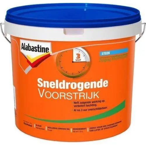 Alabastine voorstrijk sneldrogend 5L