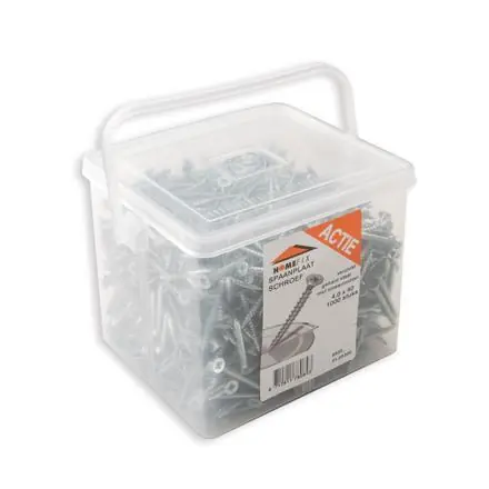 Actie-emmer spaanplaatschroef VZ PK TX-20 4.0x60 (550)