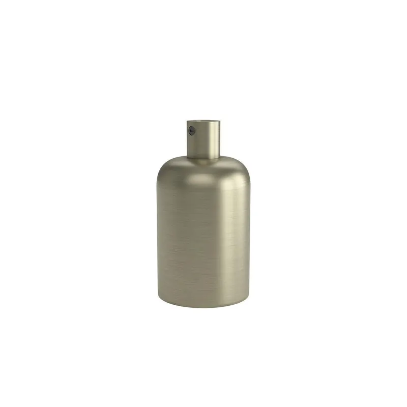 CALEX lamphouder E27 aluminium 40mm matt bronze, alu cable clamp, max.250V-60W