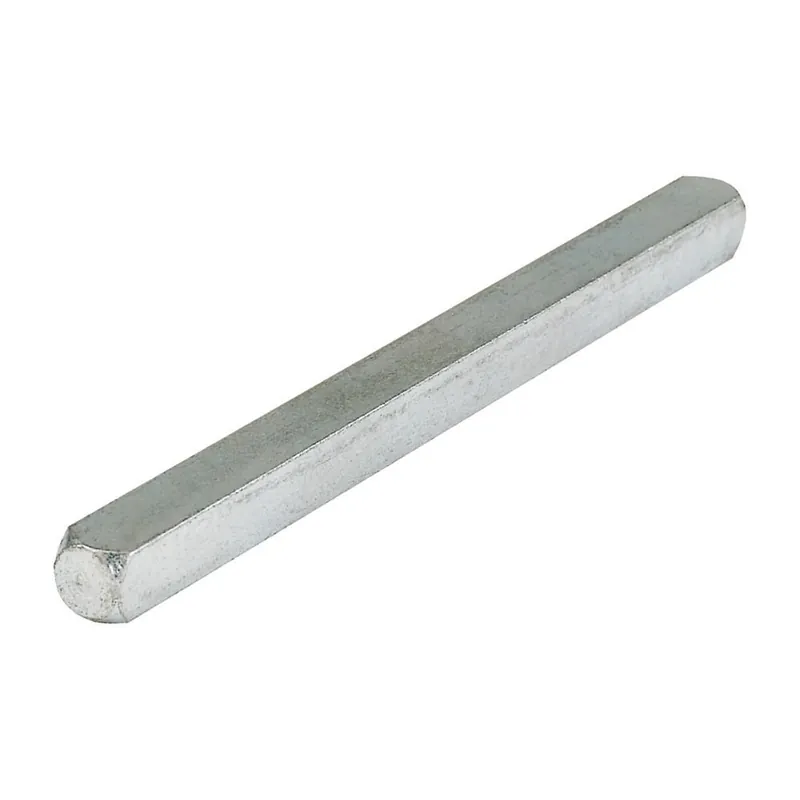 Hoppe vierkantstift (massief) 8x8x140 mm.
