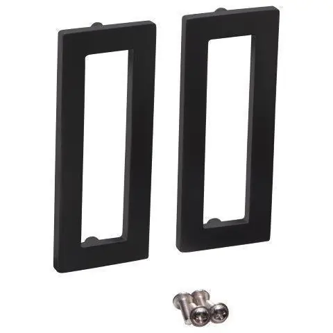 StoreMax Schuifdeur accessoire Handgr. recht (vk) zwart