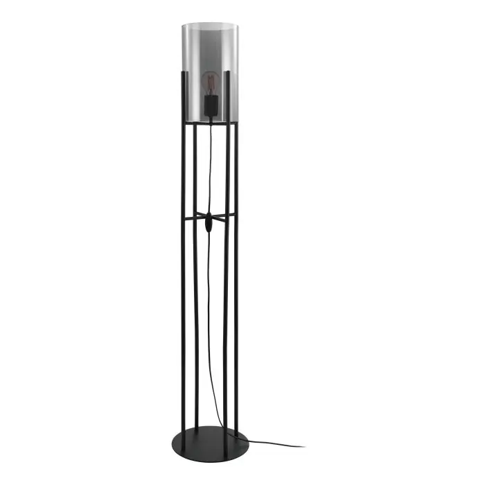 Eglo vloerlamp Glastonbury zwart