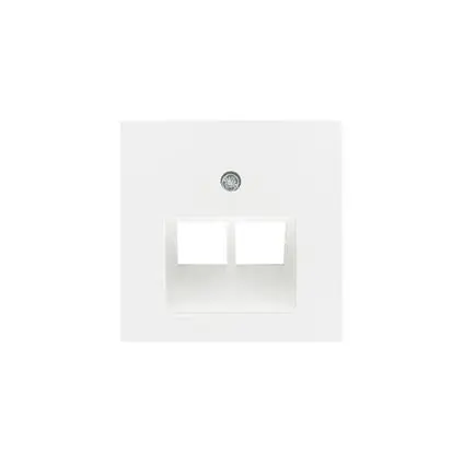 Berker S1 modulaire afdekplaat wit