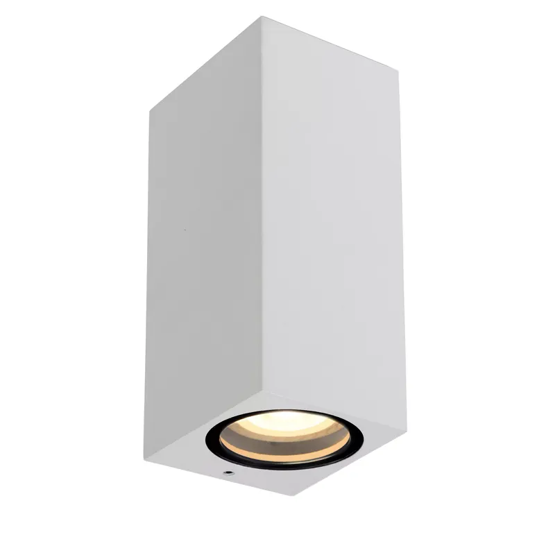 Lucide Zaro wandspot Buiten 2X GU10 wit