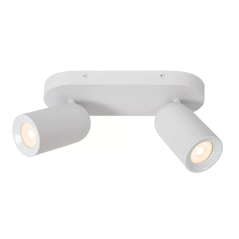 Lucide PUNCH - Plafondspot - 2xGU10 - Wit