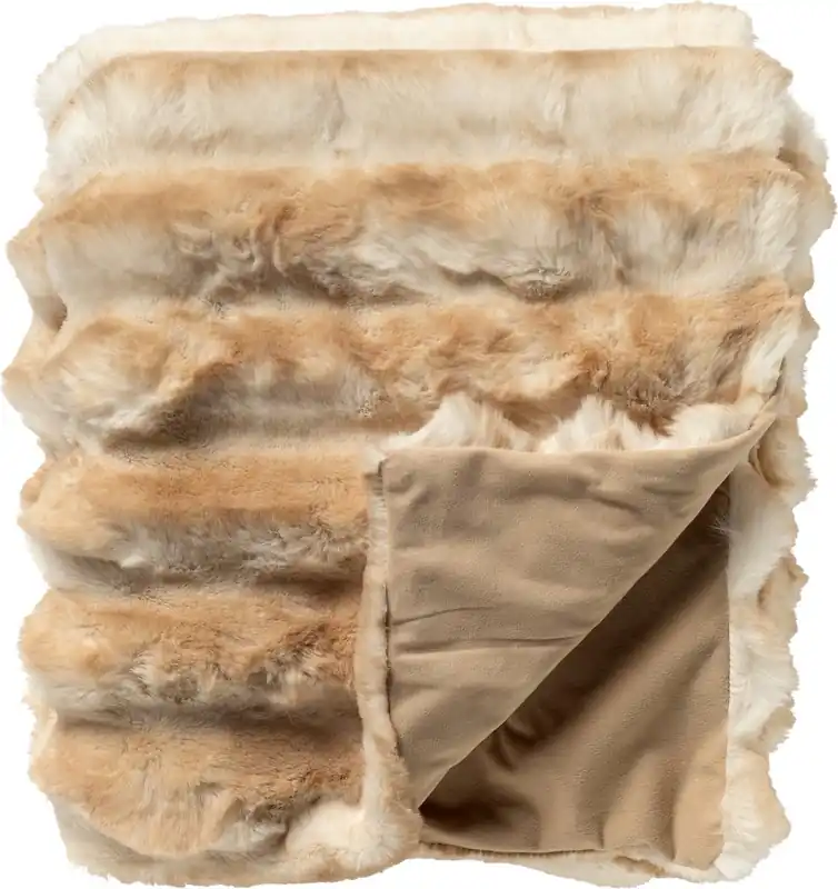 Dutch Decor plaid Emilly Irish Cream B130 × H160 cm