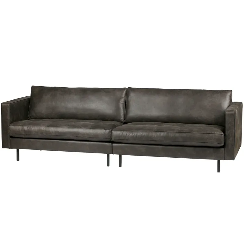 BePureHome Rodeo classic bank 3-zits zwart
