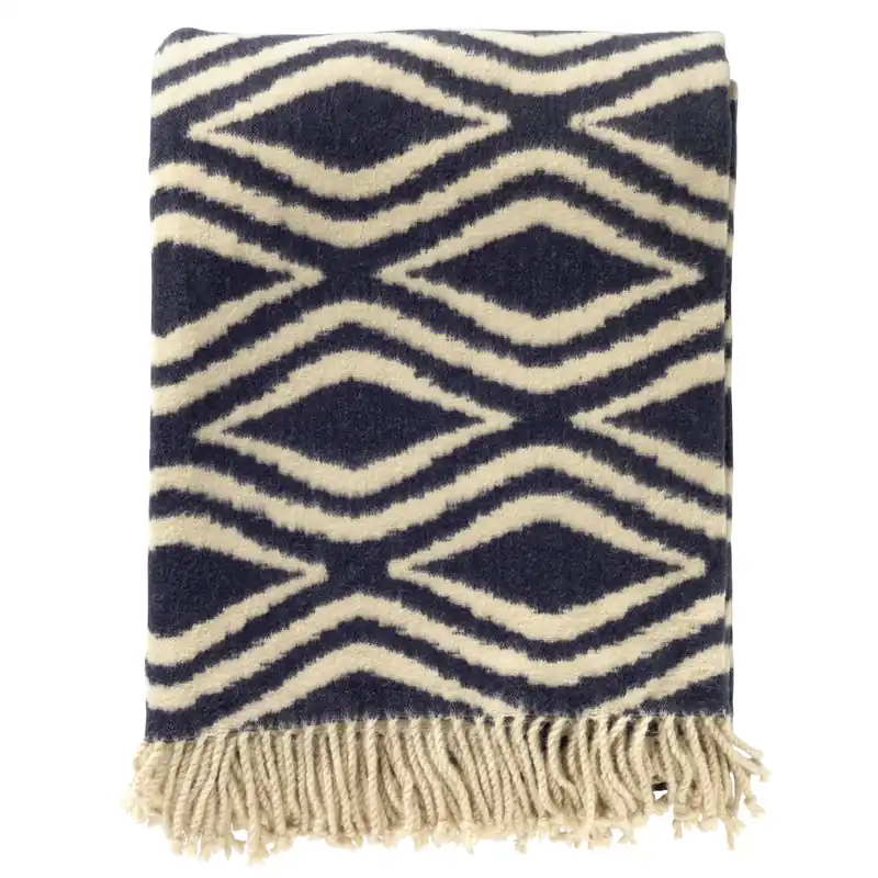Hoii plaid Amorella Insignia Blue 150×200 cm