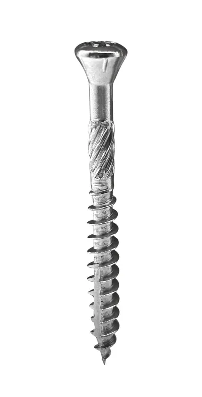 Woodies Ultimate vlonderschroef 5.0x50/30 platverzonken kop T-25 rvs410
