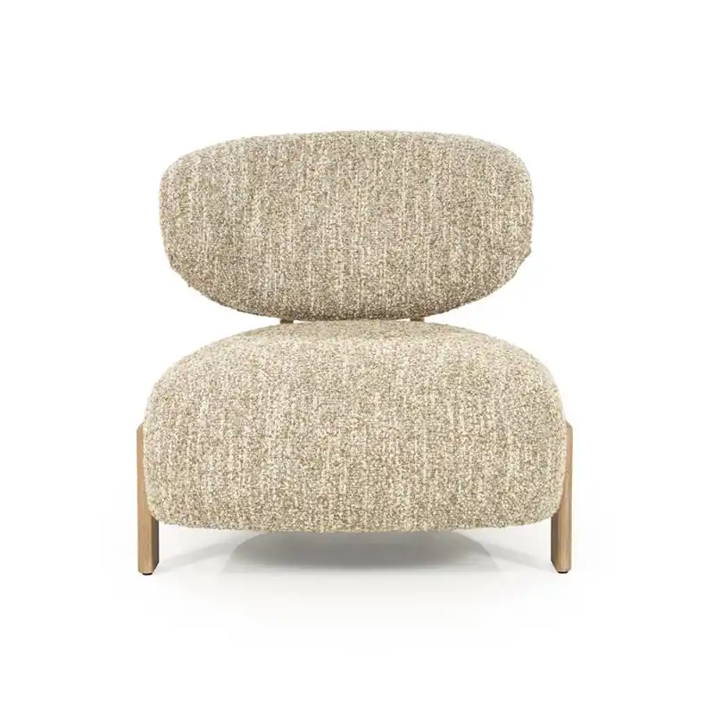 Eleonora fauteuil Reza naturel - beige Bay