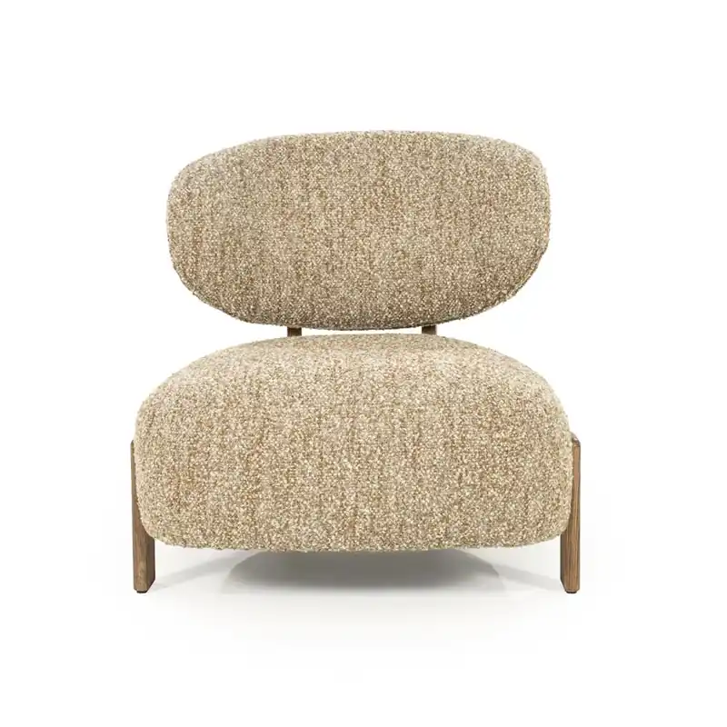 Eleonora fauteuil Reza bruin - taupe Bay