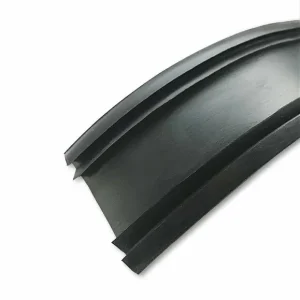EPDM voegband - ZWART - Dubbele lip - 60mm x 1 meter