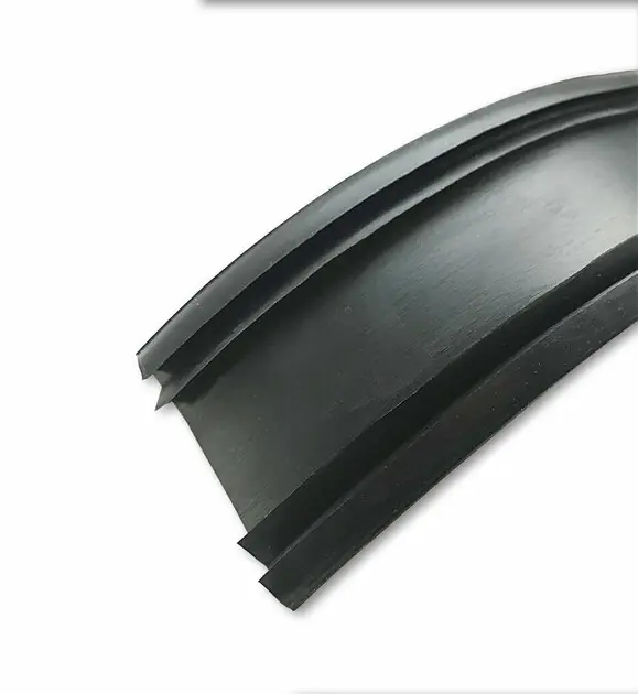 EPDM voegband - ZWART - Dubbele lip - 60mm x 1 meter