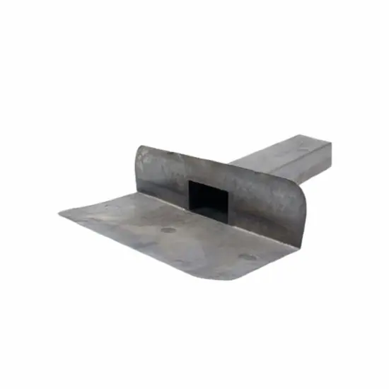 Loden Afvoer - haaks lang - 60 x 80 x 450mm