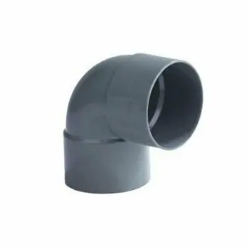 Pvc bocht 160mm 87° twee keer lijmmof