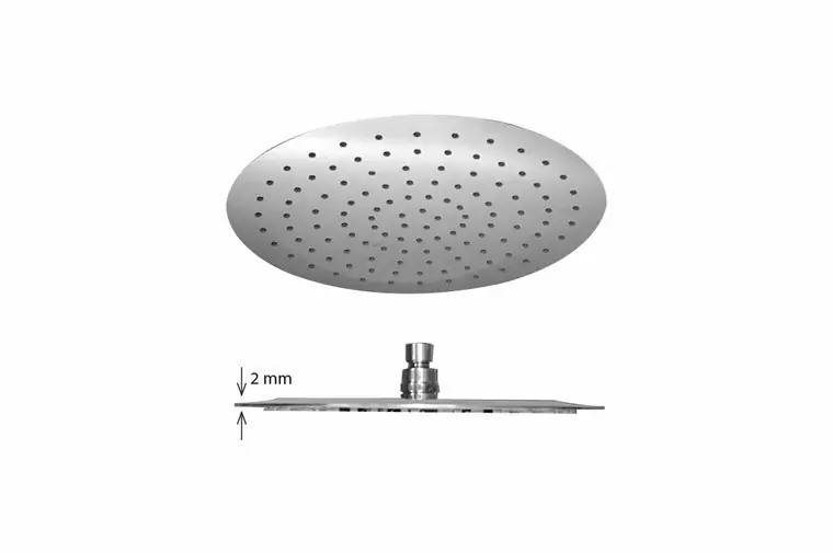 Regendouche Kop "Ultra Thin "40cm Rond