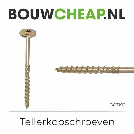 Tellerkopschroeven 8x280 mm (50 st.)