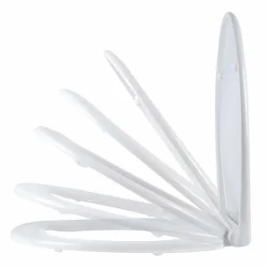 "Demper" one-touch soft-closing toiletzitting