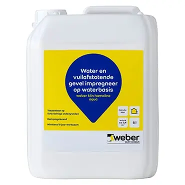 WeberWeber.Klin hamoline aqua gevelimpregneer