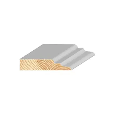 ZtylGrenen kamerlijst wit 19x68mm FSC