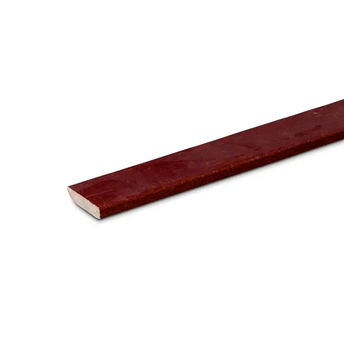 Hardhouten plint gelakt 12x55mm FSC